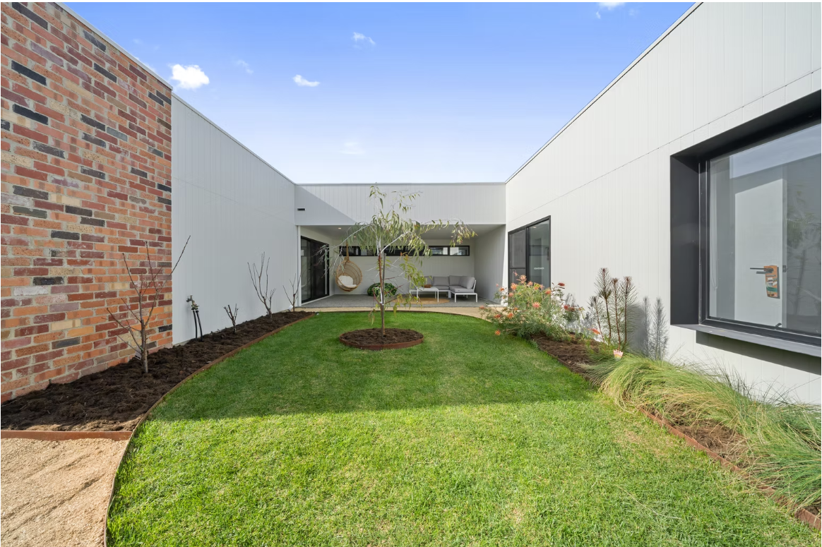 Architectural home exterior